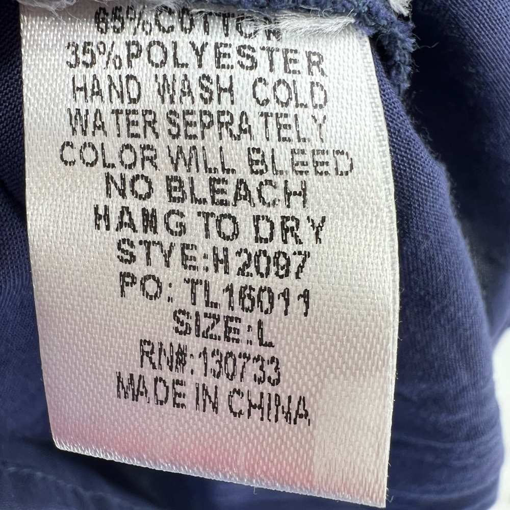 Umgee Lace Patchwork Navy Lightweight Knee Length… - image 6